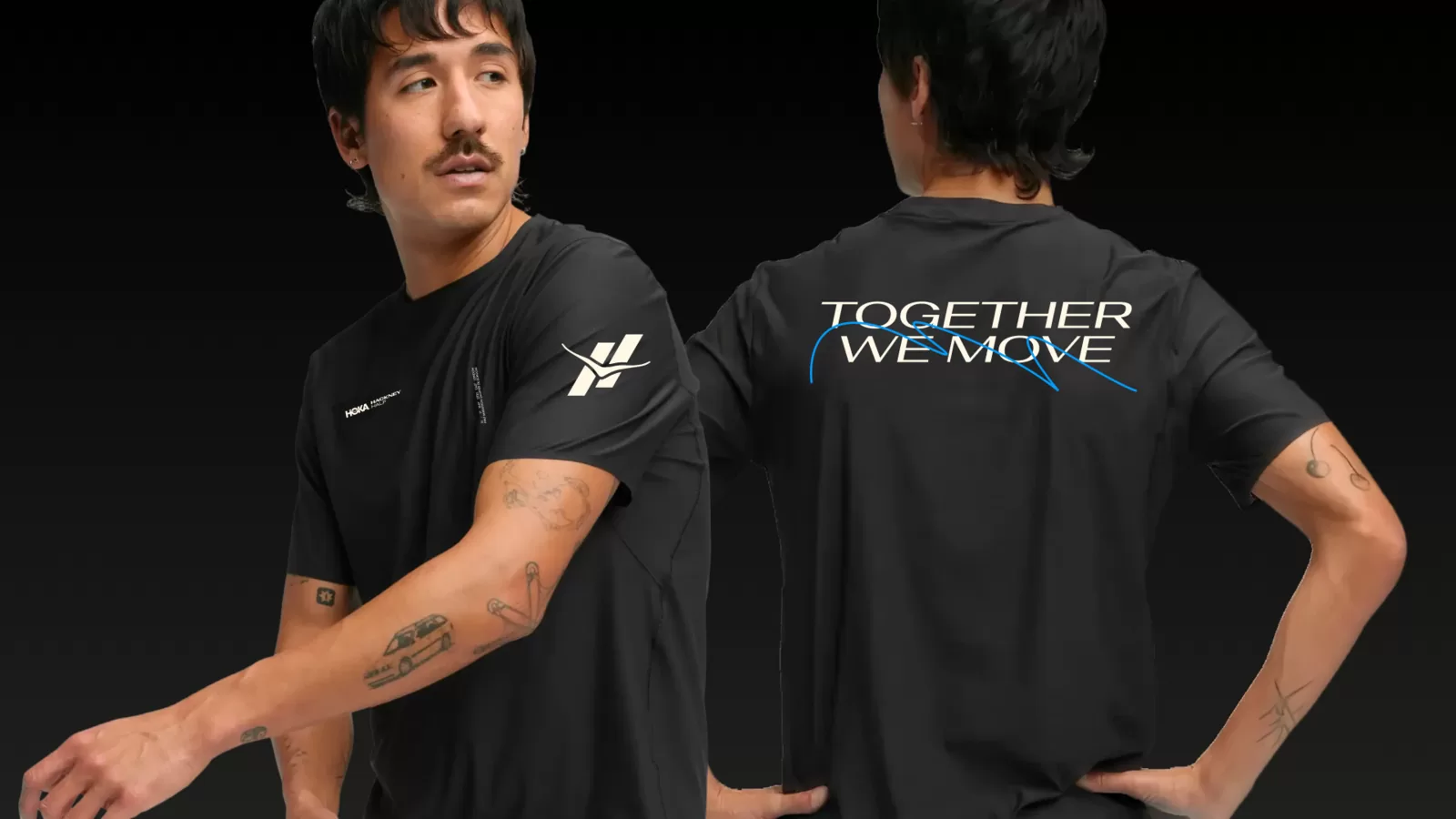 Together We Move event t-shirts