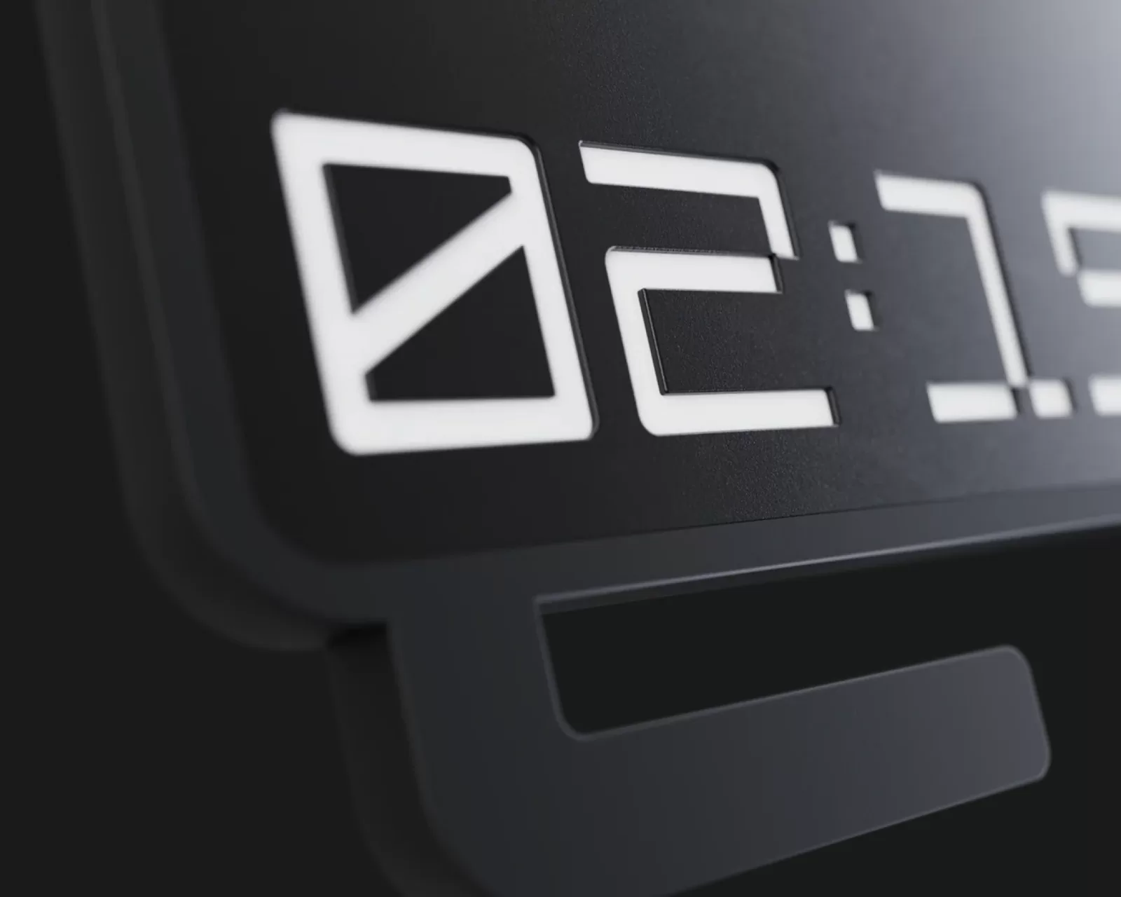 Finisher clock detail